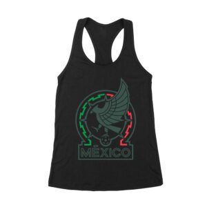 Mexico Futbol Club T-Shirt - Bold Soccer Design, Premium Quality, Perfect for Fans and Game Day Enthusiasts Women's Racerback Tank Top – Viva Party