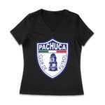 Pachuca Club de Futbol T-Shirt - Classic Soccer Design, Premium Quality, Perfect for Fans and Game Day Enthusiasts Women Jersey V-Neck – Viva Party