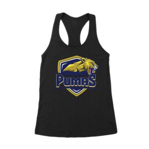 Papago Pumas T-Shirt - Bold Soccer Design, Premium Quality, Perfect for Fans and Game Day Enthusiasts Women's Racerback Tank Top – Viva Party