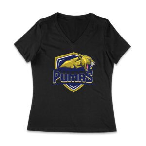 Papago Pumas T-Shirt - Bold Soccer Design, Premium Quality, Perfect for Fans and Game Day Enthusiasts Women Jersey V-Neck – Viva Party
