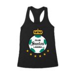Club Santo Laguna M.R T-Shirt - Classic Soccer Design, Premium Quality, Perfect for Fans and Game Day Enthusiasts Women's Racerback Tank Top – Viva Party