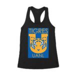 Tigers UANL T-Shirt - Bold Soccer Design, Premium Quality, Perfect for Fans and Game Day Enthusiasts Women's Racerback Tank Top – Viva Party