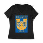 Tigers UANL T-Shirt - Bold Soccer Design, Premium Quality, Perfect for Fans and Game Day Enthusiasts Women Jersey V-Neck – Viva Party