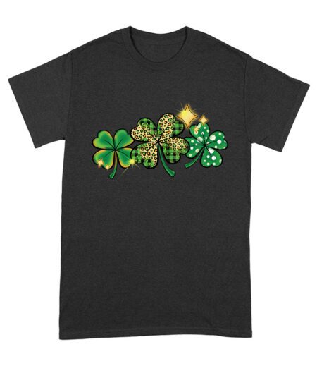 St. Patrick's Day Clover T-Shirt - Lucky Irish Shamrock Party Tee for Festive Celebrations Unisex Adult – Viva Party