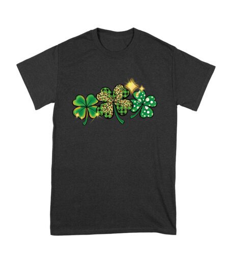 St. Patrick's Day Clover T-Shirt - Lucky Irish Shamrock Party Tee for Festive Celebrations Unisex Youth – Viva Party