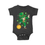 St. Patrick's Day Dabbing T-Shirt - Funny Irish Shamrock Dance Party Tee Unisex Baby Jersey – Viva Party