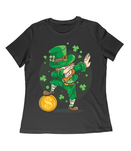 St. Patrick's Day Dabbing T-Shirt - Funny Irish Shamrock Dance Party Tee Women Relaxed – Viva Party