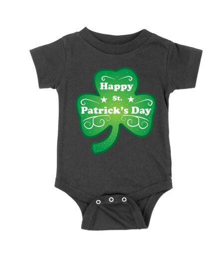 Happy St. Patrick's Day T-Shirt - Lucky Irish Shamrock Celebration Tee Unisex Baby Jersey – Viva Party