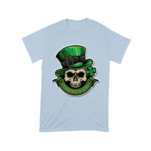 St. Patrick's Day Skull T-Shirt