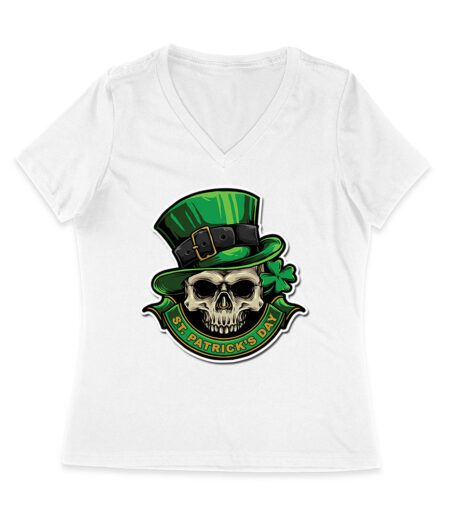 St. Patrick's Day Skull T-Shirt