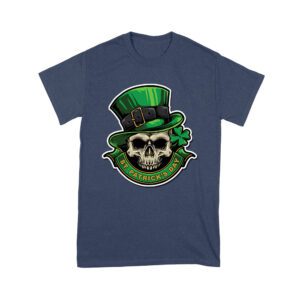 St. Patrick's Day Skull T-Shirt