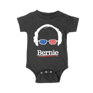 Bold Political Statement Tee - Funny Meme Glasses & Sad Face American Flag Design Unisex Baby Jersey – Viva Party