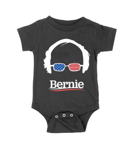 Bold Political Statement Tee - Funny Meme Glasses & Sad Face American Flag Design Unisex Baby Jersey – Viva Party