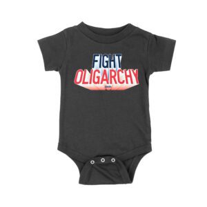 Fight Oligarchy T-Shirt - Bold Political Activism Tee for Protest & Freedom Lovers Unisex Baby Jersey – Viva Party