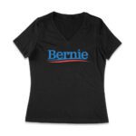 Bernie Political T-Shirt - Bold Activism & Revolution Tee for Progressive Thinkers Women Jersey V-Neck – Viva Party