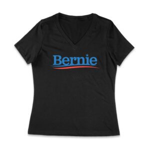 Bernie Political T-Shirt - Bold Activism & Revolution Tee for Progressive Thinkers Women Jersey V-Neck – Viva Party