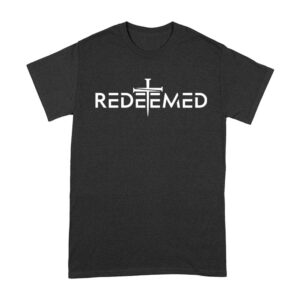 Redeemed Cross Nails Christian T-Shirt - Faith-Based Religious Apparel for Believers Unisex Adult – Viva Party