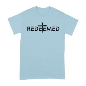 Redeemed Cross Nails Christian T-Shirt