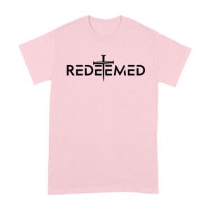 Redeemed Cross Nails Christian T-Shirt