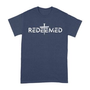 Redeemed Cross Nails Christian T-Shirt