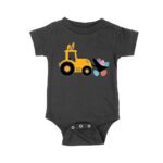 Easter Tractor Bunny T-Shirt - Cute Farm Easter Egg Hunting Tee for Kids & Farmers Unisex Baby Jersey – Viva Party