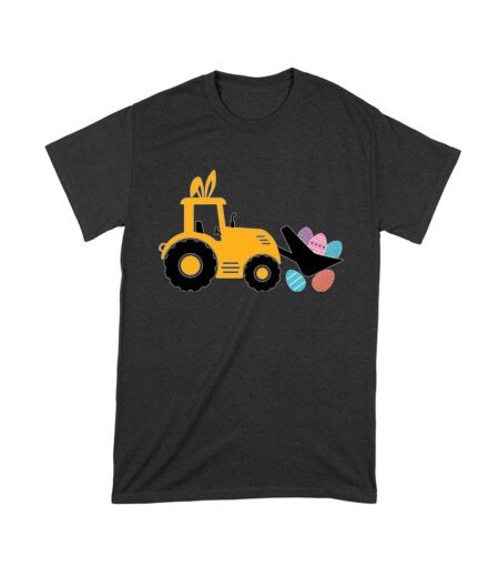 Easter Tractor Bunny T-Shirt - Cute Farm Easter Egg Hunting Tee for Kids & Farmers Unisex Toddler – Viva Party