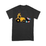 Easter Tractor Bunny T-Shirt - Cute Farm Easter Egg Hunting Tee for Kids & Farmers Unisex Youth – Viva Party