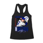 Baseball Legend Shohei Ohtani T-Shirt - Power Hitter Graphic Tee - Vintage Sports Fan Apparel - Bold Athletic Style - Perfect Gift for Baseball Lovers & Game Day Wear Women's Racerback Tank Top – Viva Party