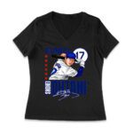 Baseball Legend Shohei Ohtani T-Shirt - Power Hitter Graphic Tee - Vintage Sports Fan Apparel - Bold Athletic Style - Perfect Gift for Baseball Lovers & Game Day Wear Women Jersey V-Neck – Viva Party