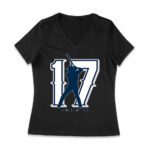 Baseball Champion T-Shirt - Power Swing Graphic Tee - Vintage Sports Fan Apparel - Bold Athletic Style - Perfect Gift for Baseball Lovers & Game Day Wear Women Jersey V-Neck – Viva Party