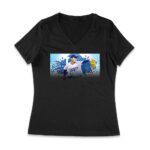 Future Ace T-Shirt - Dynamic Pitcher Graphic Tee - Bold Sportswear for Baseball Fans - Game Day Must-Have - Perfect Gift for Passionate Baseball Lovers Women Jersey V-Neck – Viva Party