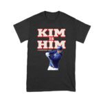 Kim is Him T-Shirt - Bold Athlete Graphic Tee - Dynamic Sports Fan Apparel - Statement Streetwear - Perfect Gift for Baseball Enthusiasts Unisex Youth – Viva Party