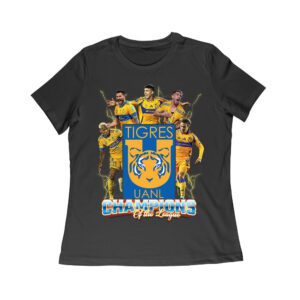 Tigers Champion of the League T-Shirt - Soccer Victory Fan Pride Tee Women Relaxed – Viva Party