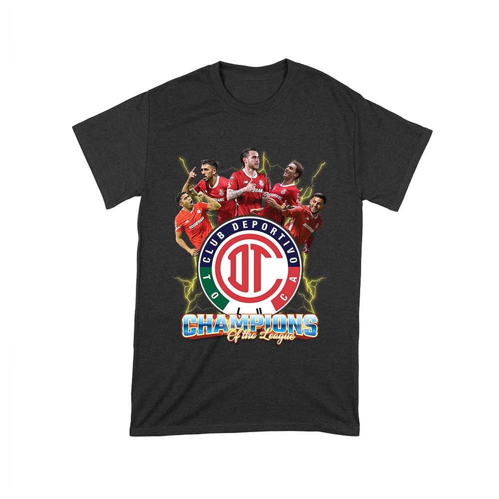Lmc-04_T-Black.jpg Club Champion Of The League T-Shirt - Soccer Fan Victory Celebration Tee Unisex Toddler – Viva Party