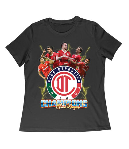 Club Champion of the League T-Shirt - Soccer Fan Victory Celebration Tee Women Relaxed – Viva Party