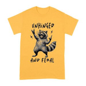 Unhinged and Feral Raccoon