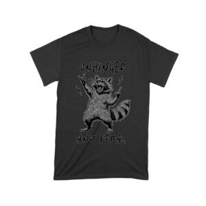 Unhinged and Feral Raccoon - Funny Mother's Day T-Shirt - Wild Mom Gift - Edgy Animal Print Tee Unisex Toddler – Viva Party