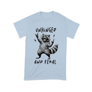 Unhinged and Feral Raccoon