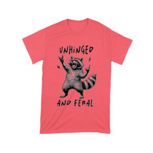 Unhinged and Feral Raccoon