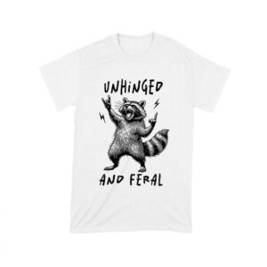 Unhinged and Feral Raccoon