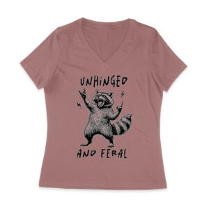 Unhinged and Feral Raccoon