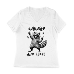 Unhinged and Feral Raccoon