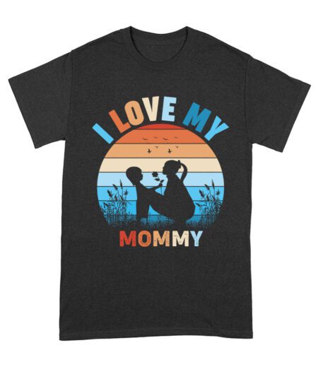 I Love You Mom - Mother's Day T-Shirt - Cute Gift for Mom - Heartfelt Family Tee - Mom Appreciation Shirt Unisex Adult – Viva Party