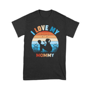 I Love You Mom - Mother's Day T-Shirt - Cute Gift for Mom - Heartfelt Family Tee - Mom Appreciation Shirt Unisex Youth – Viva Party