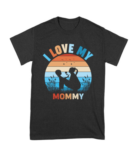 I Love You Mom - Mother's Day T-Shirt - Cute Gift for Mom - Heartfelt Family Tee - Mom Appreciation Shirt Unisex Youth – Viva Party