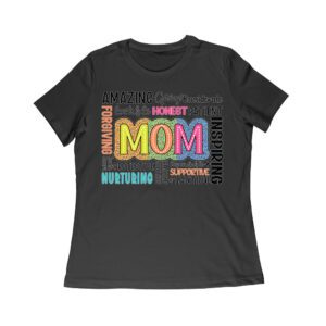 Amazing Mom - Inspiring Forgiving Productive T-Shirt - Mother's Day Gift - Motivational Mom Tee Women Relaxed – Viva Party