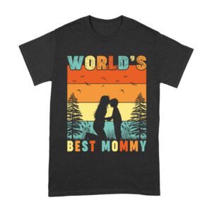 World's Best Mommy - Cute Mother's Day T-Shirt - Gift for Mom - Adorable Mom Appreciation Tee Unisex Adult – Viva Party