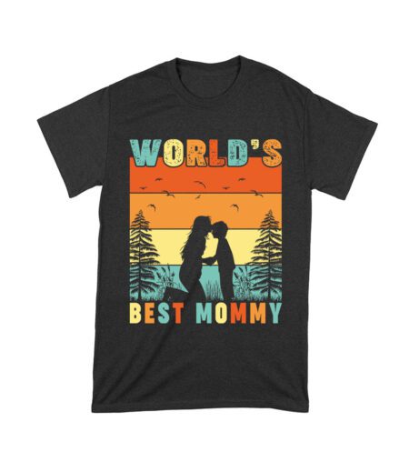 World's Best Mommy - Cute Mother's Day T-Shirt - Gift for Mom - Adorable Mom Appreciation Tee Unisex Toddler – Viva Party