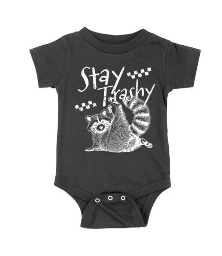 Stay Trashy Feral Mother's Day T-Shirt - Funny Mom Tee - Edgy Gift for Mom - Sarcastic Shirt Unisex Baby Jersey – Viva Party