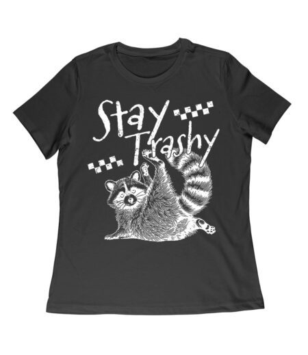Stay Trashy Feral Mother's Day T-Shirt - Funny Mom Tee - Edgy Gift for Mom - Sarcastic Shirt Women Relaxed – Viva Party